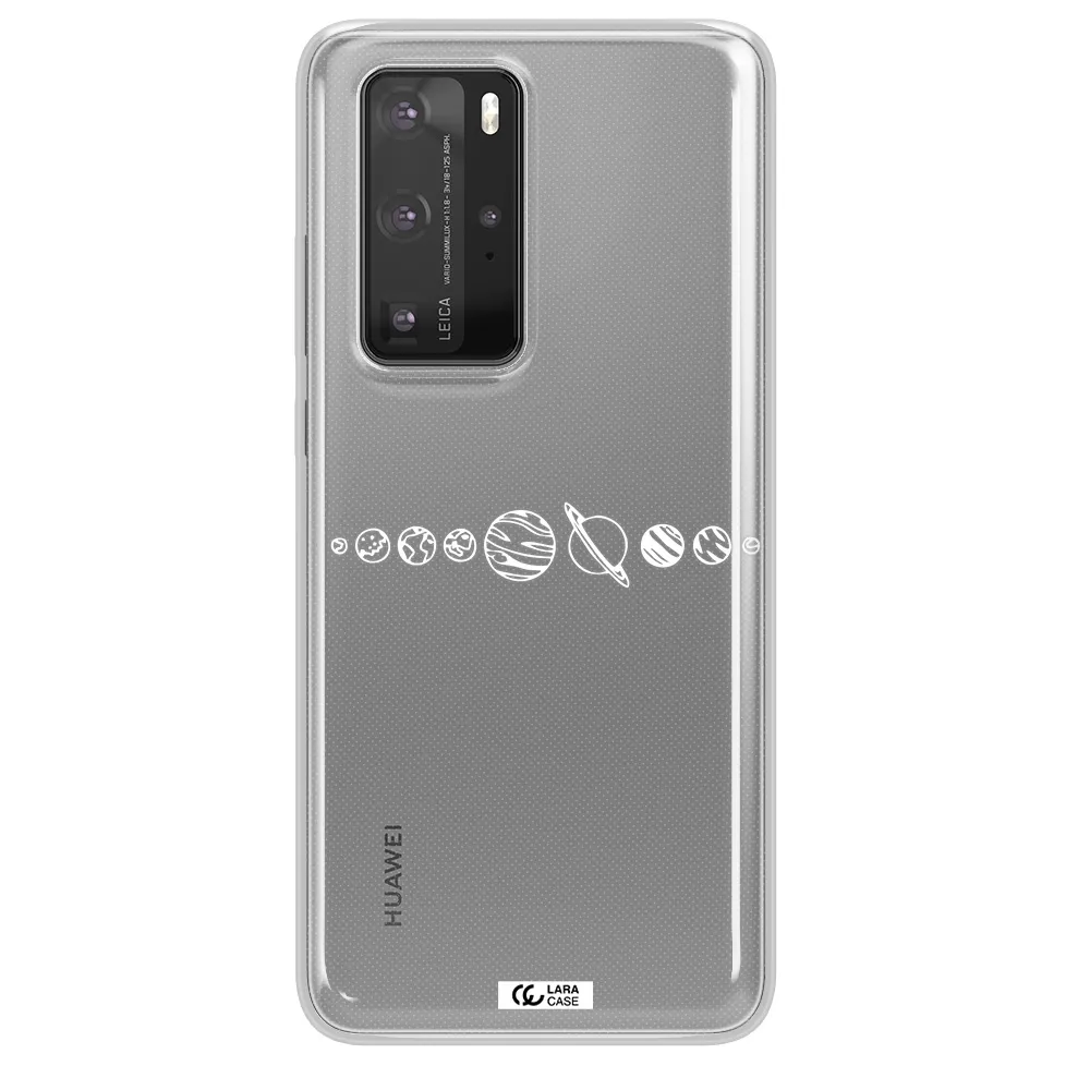 Solar System Huawei P40 Pro Clear TPU Case