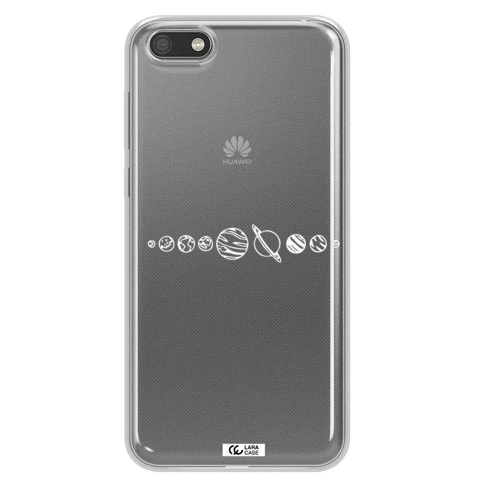 Solar System Huawei Y5 2018 Clear TPU Case