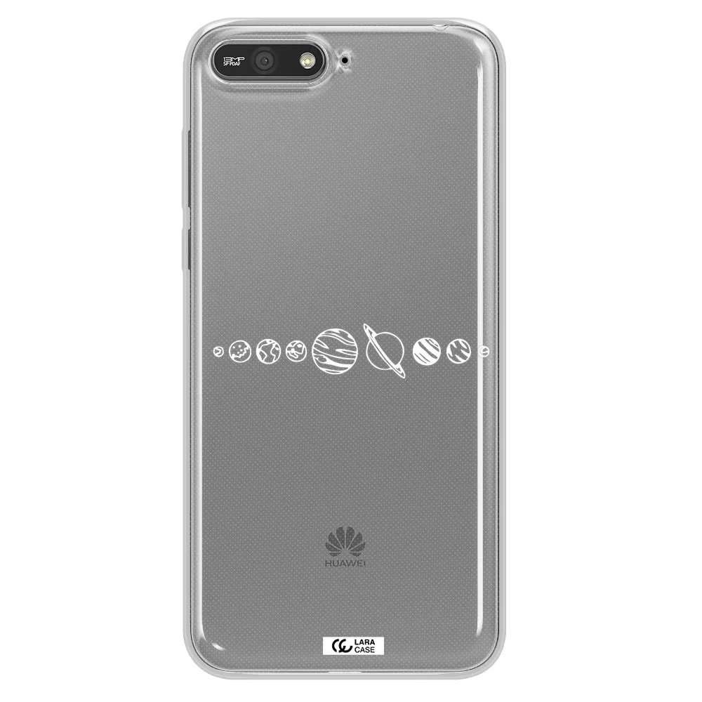 Solar System Huawei Y6 2018 Clear TPU Case