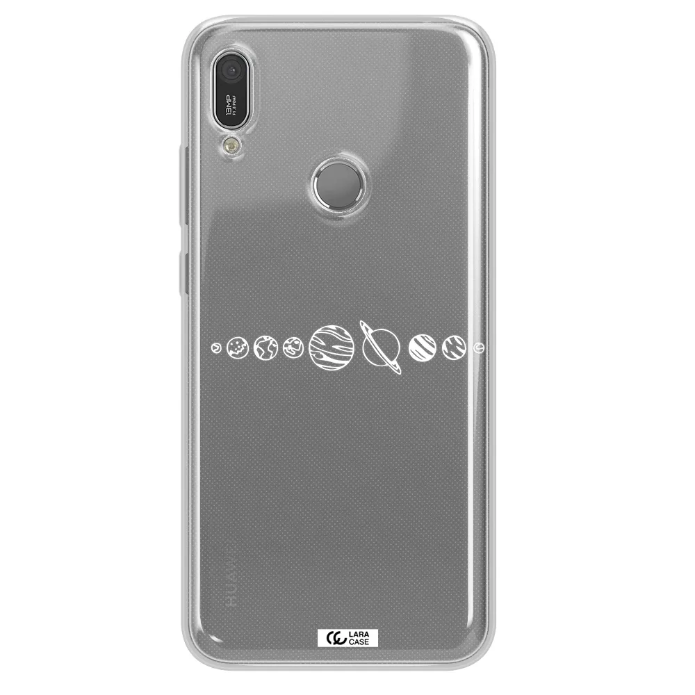 Solar System Huawei Y6 2019 Clear TPU Case