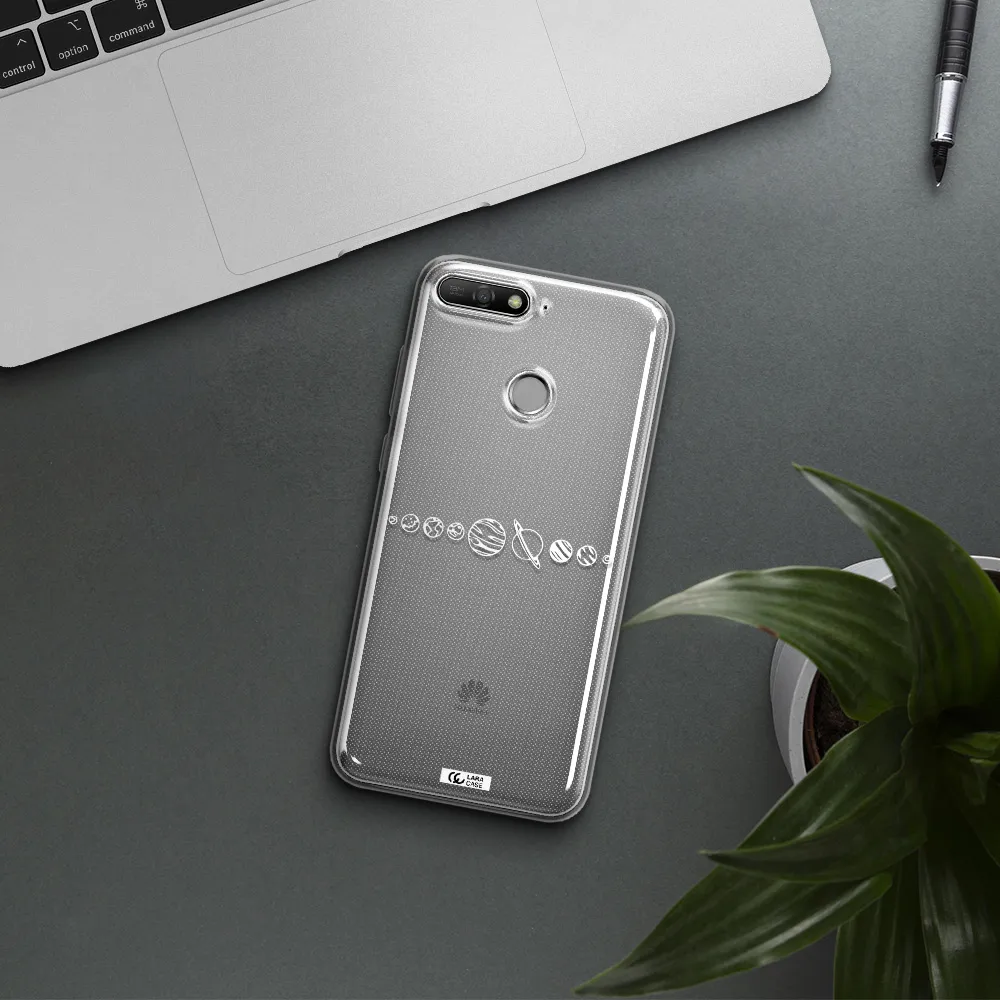 Solar System Huawei Y6 Prime 2018 Clear TPU Case