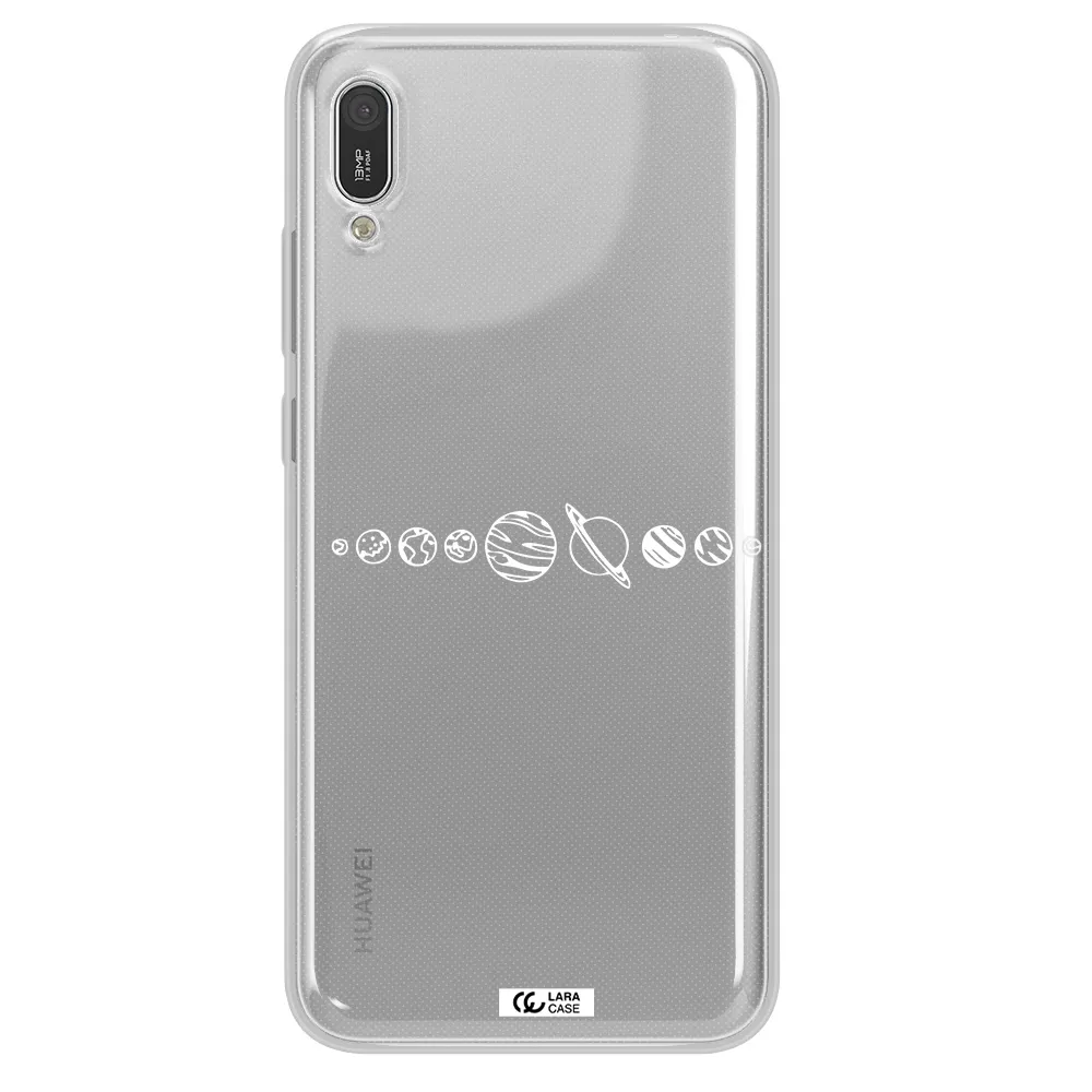 Solar System Huawei Y6 Pro 2019 Clear TPU Case