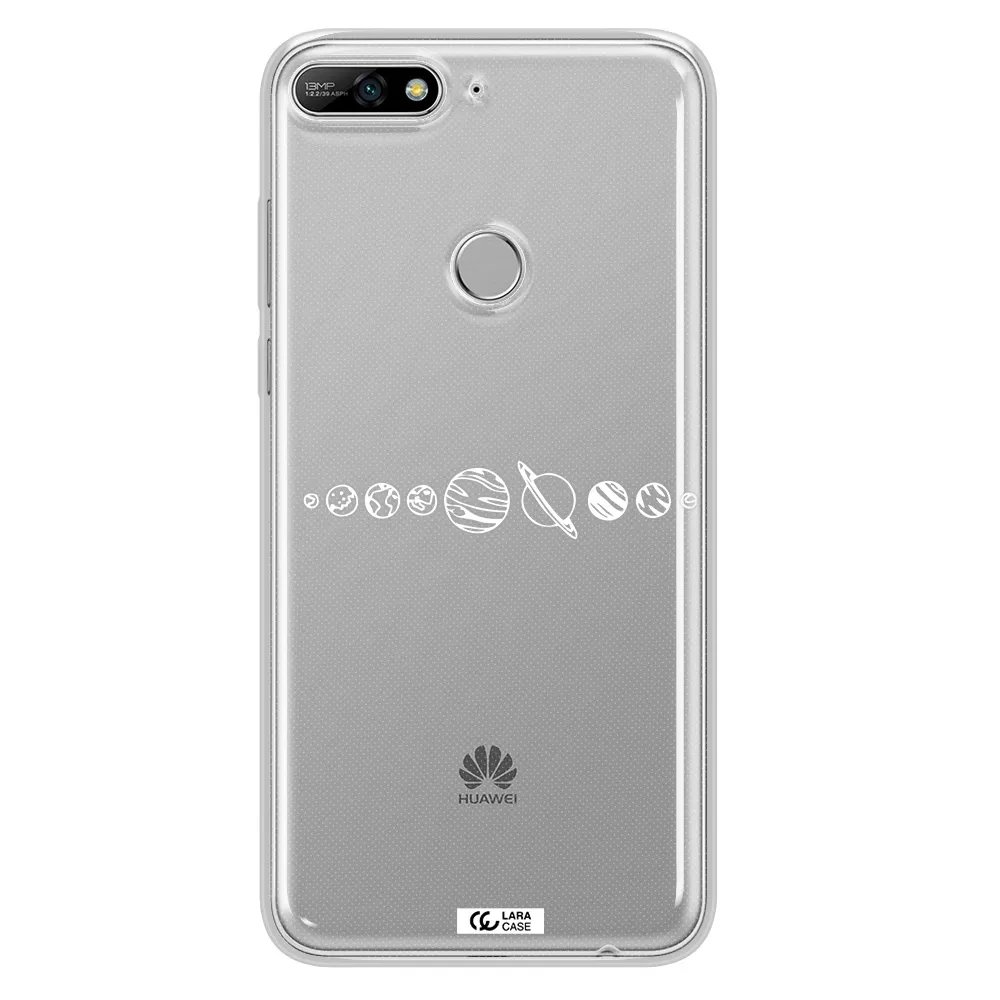 Solar System Huawei Y7 2018 Clear TPU Case