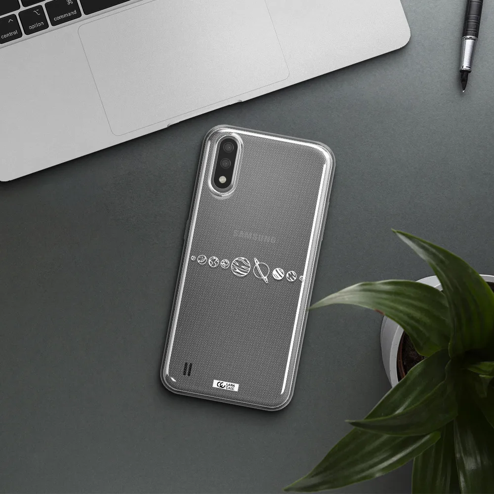 Solar System Samsung A01 Clear TPU Case