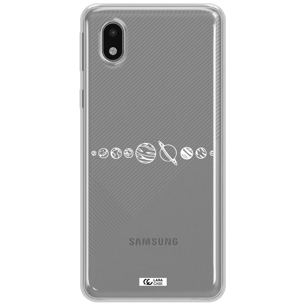 Solar System Samsung A01 Core Clear Tpu Case
