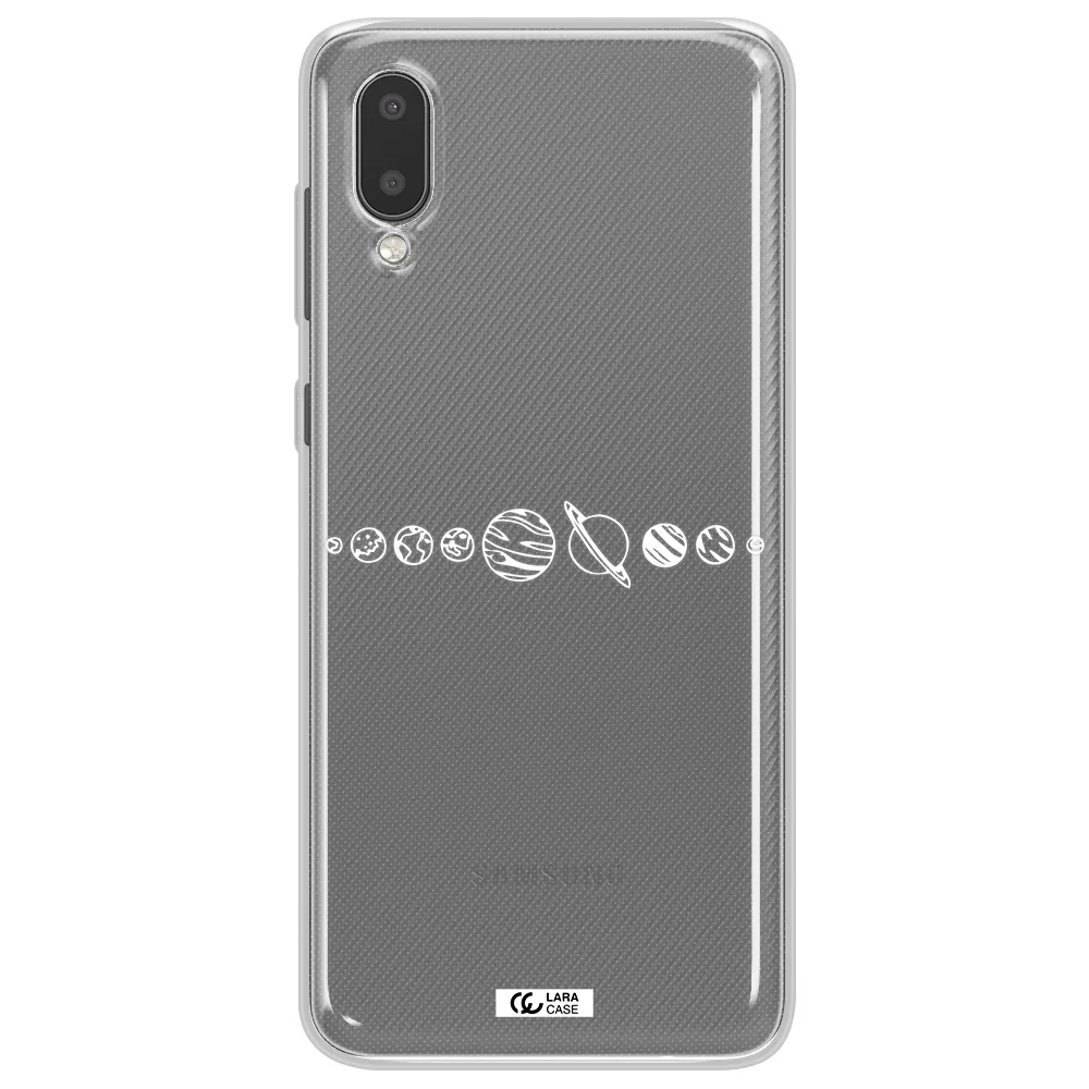 Solar System Samsung A02 Clear TPU Case