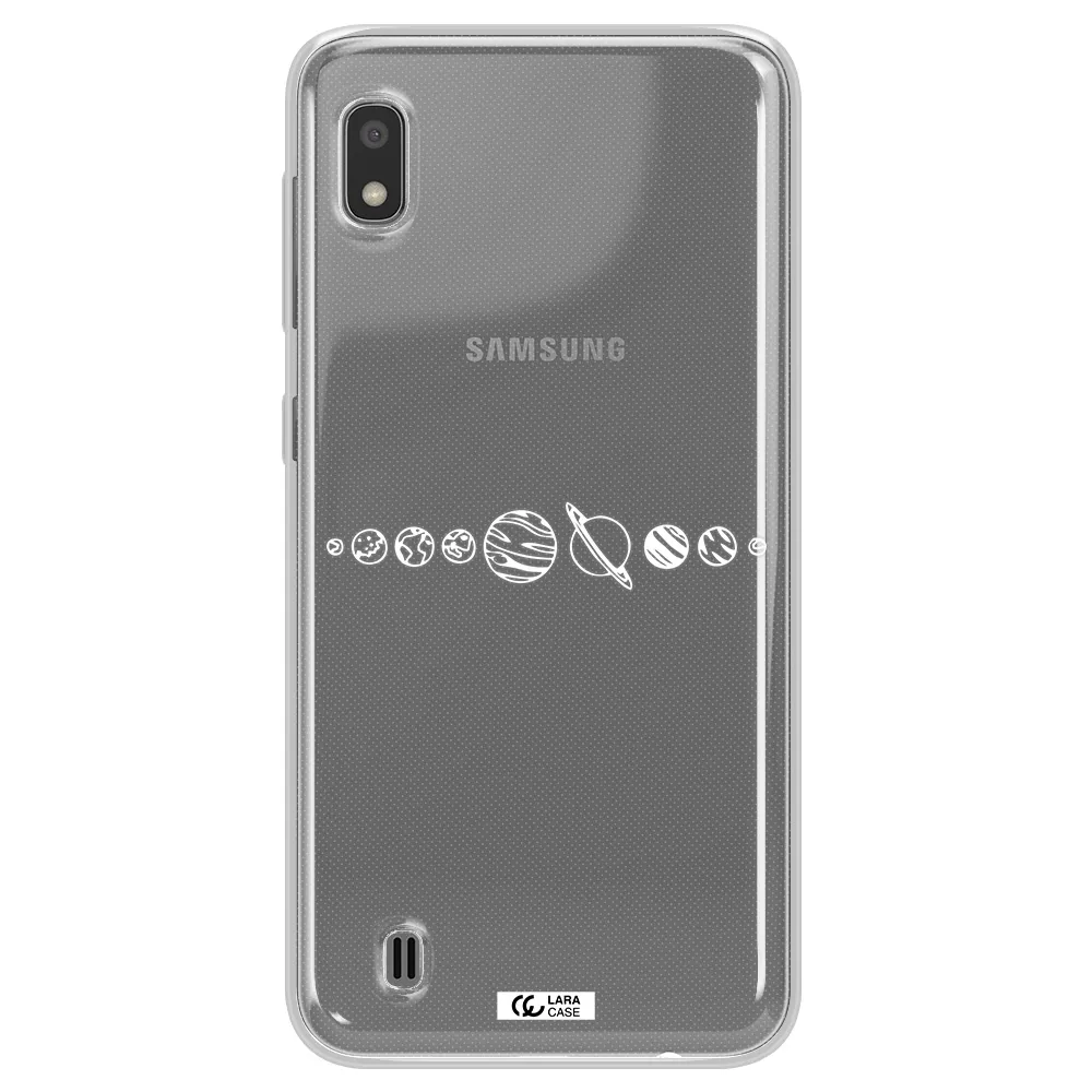 Solar System Samsung A10 Clear TPU Case