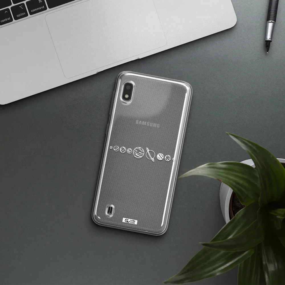 Solar System Samsung A10 Clear TPU Case