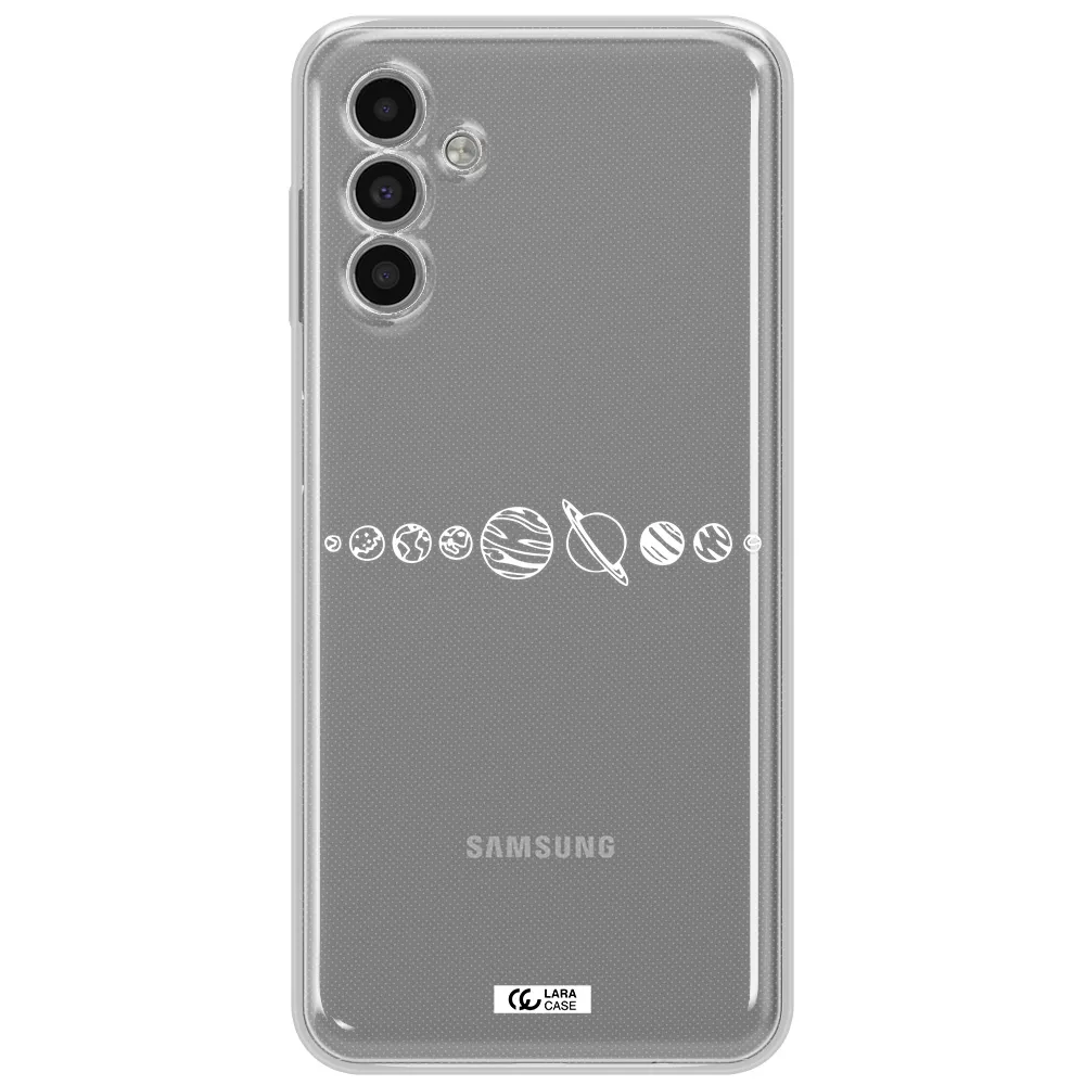 Solar System Samsung A13 5G Clear Tpu Case