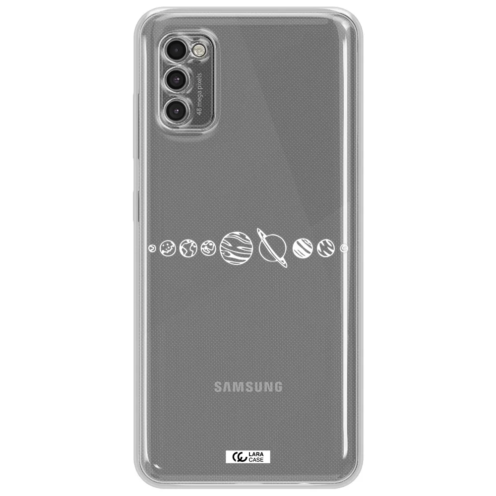 Solar System Samsung A41 Clear Tpu Case