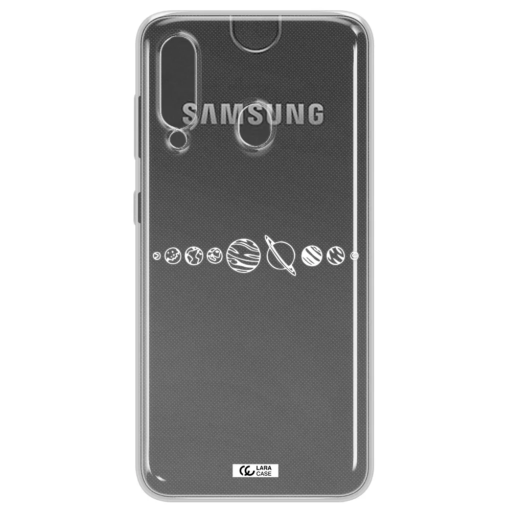 Solar System Samsung A60 Clear TPU Case