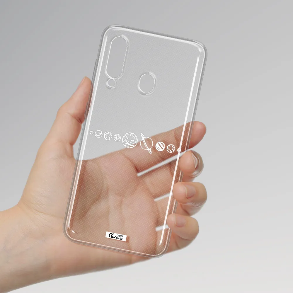 Solar System Samsung A60 Clear TPU Case