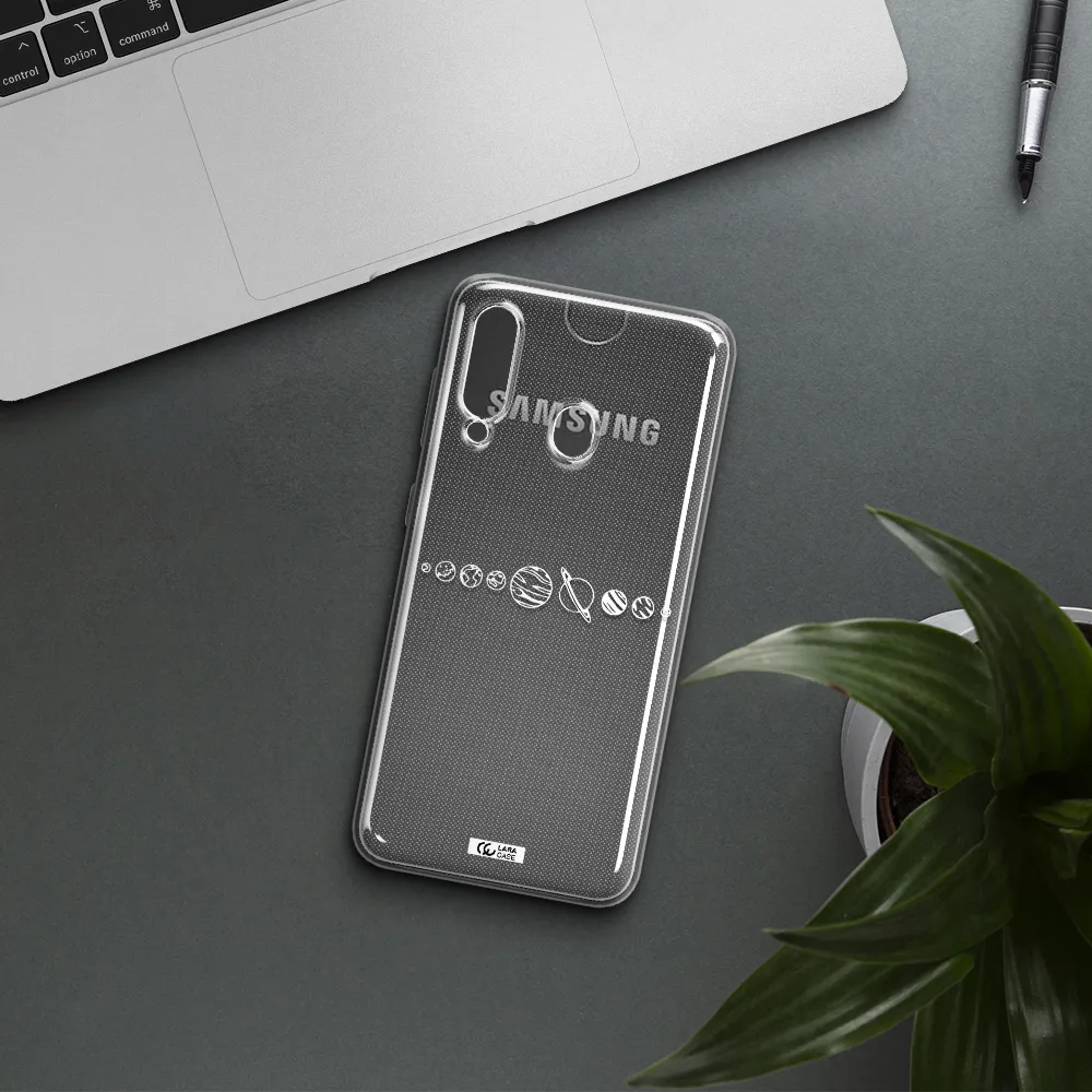 Solar System Samsung A60 Clear TPU Case