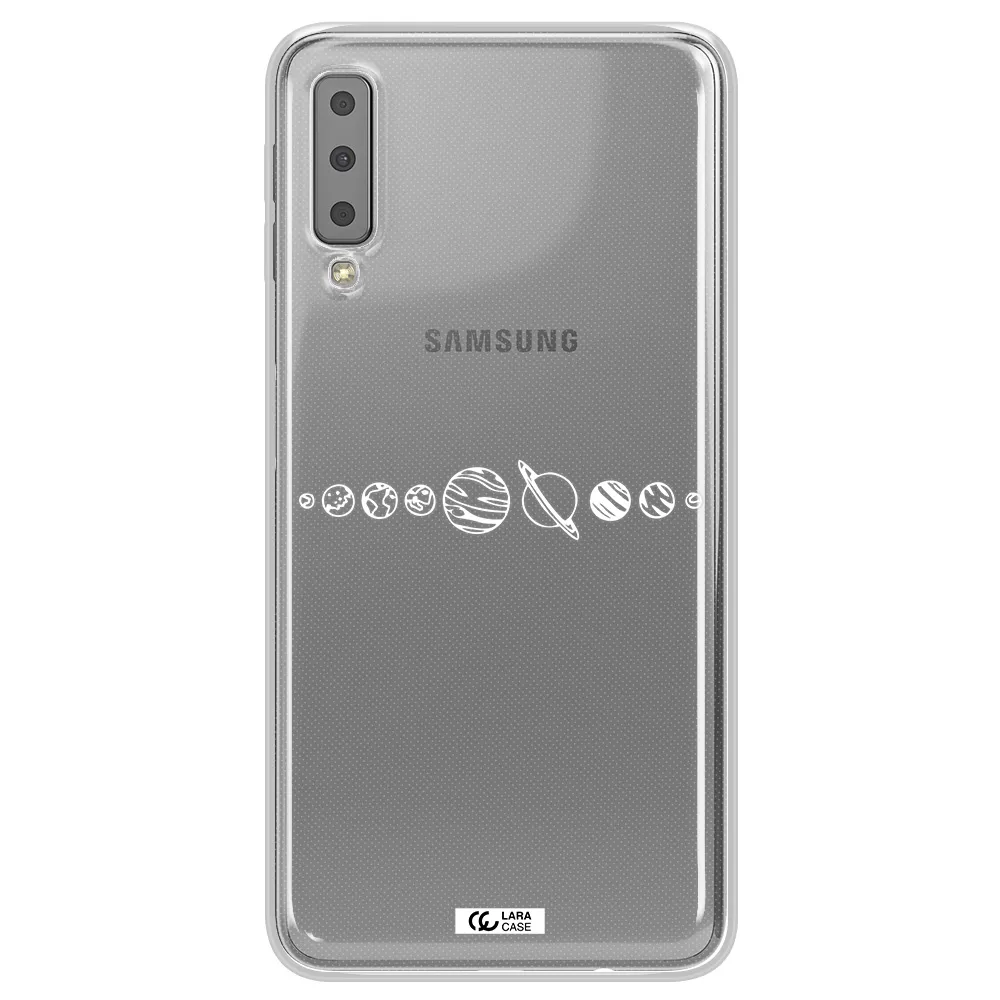 Solar System Samsung A7 2018 Clear TPU Case