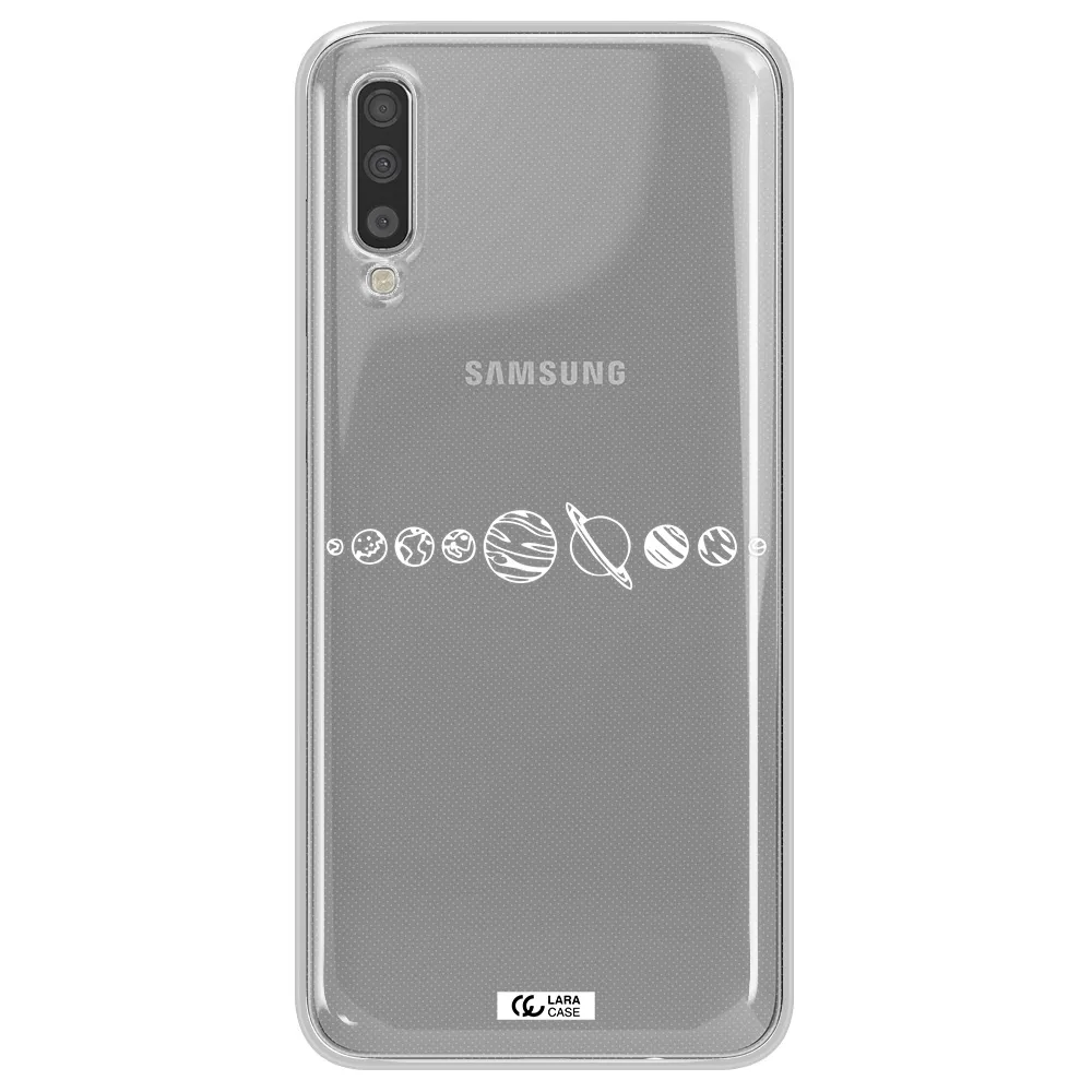 Solar System Samsung A70 Clear TPU Case