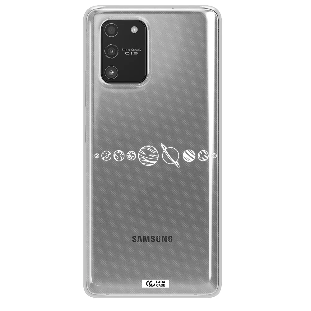Solar System Samsung A91 Clear TPU Case