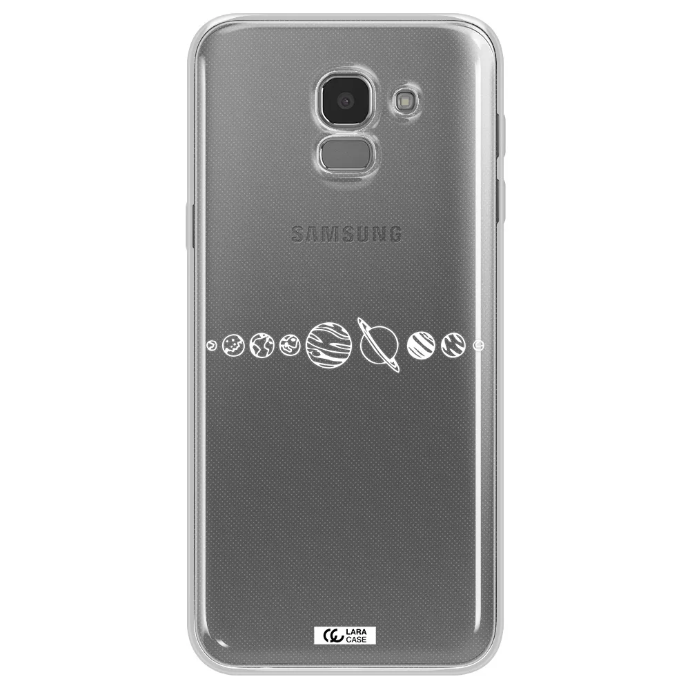 Solar System Samsung J6 Clear TPU Case