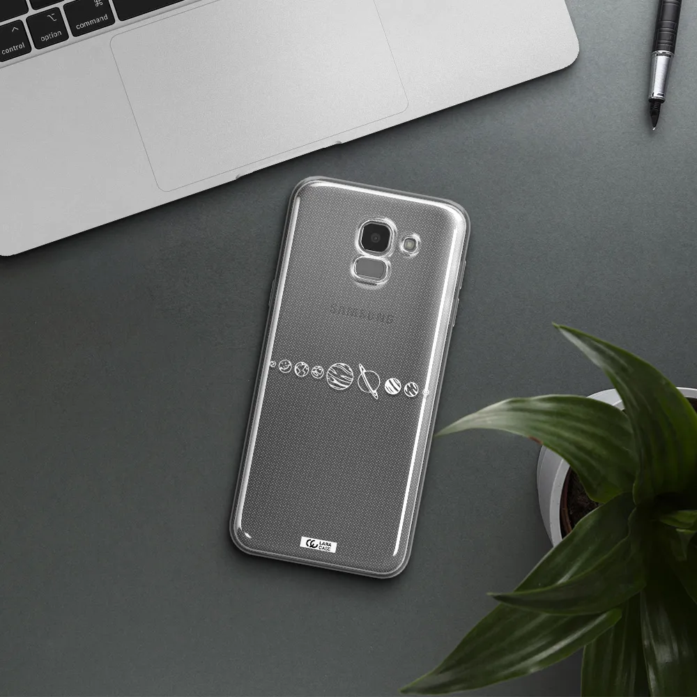 Solar System Samsung J6 Clear TPU Case