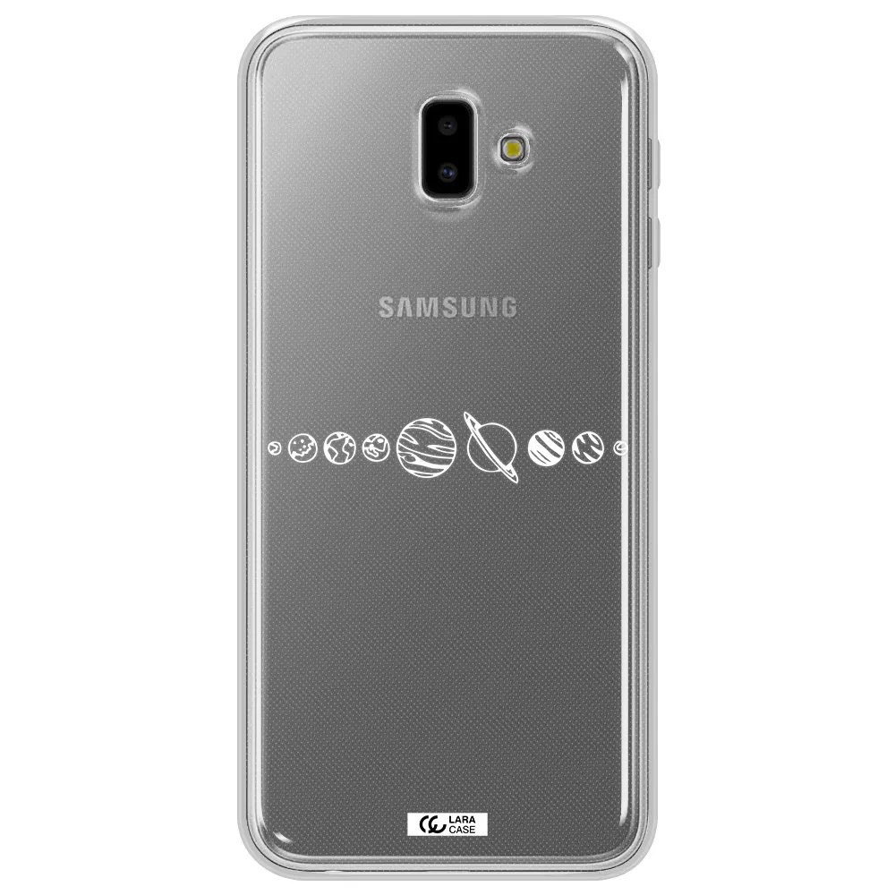 Solar System Samsung J6 Plus Clear TPU Case