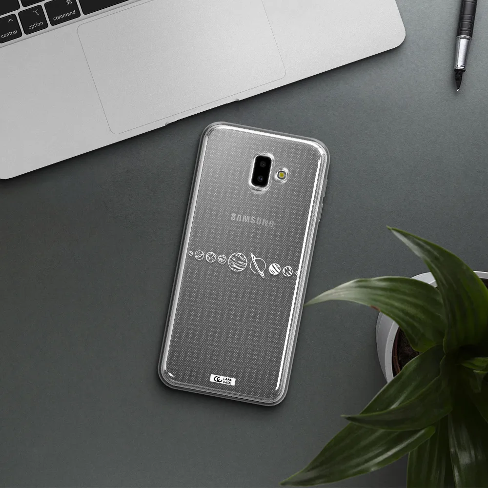Solar System Samsung J6 Plus Clear TPU Case