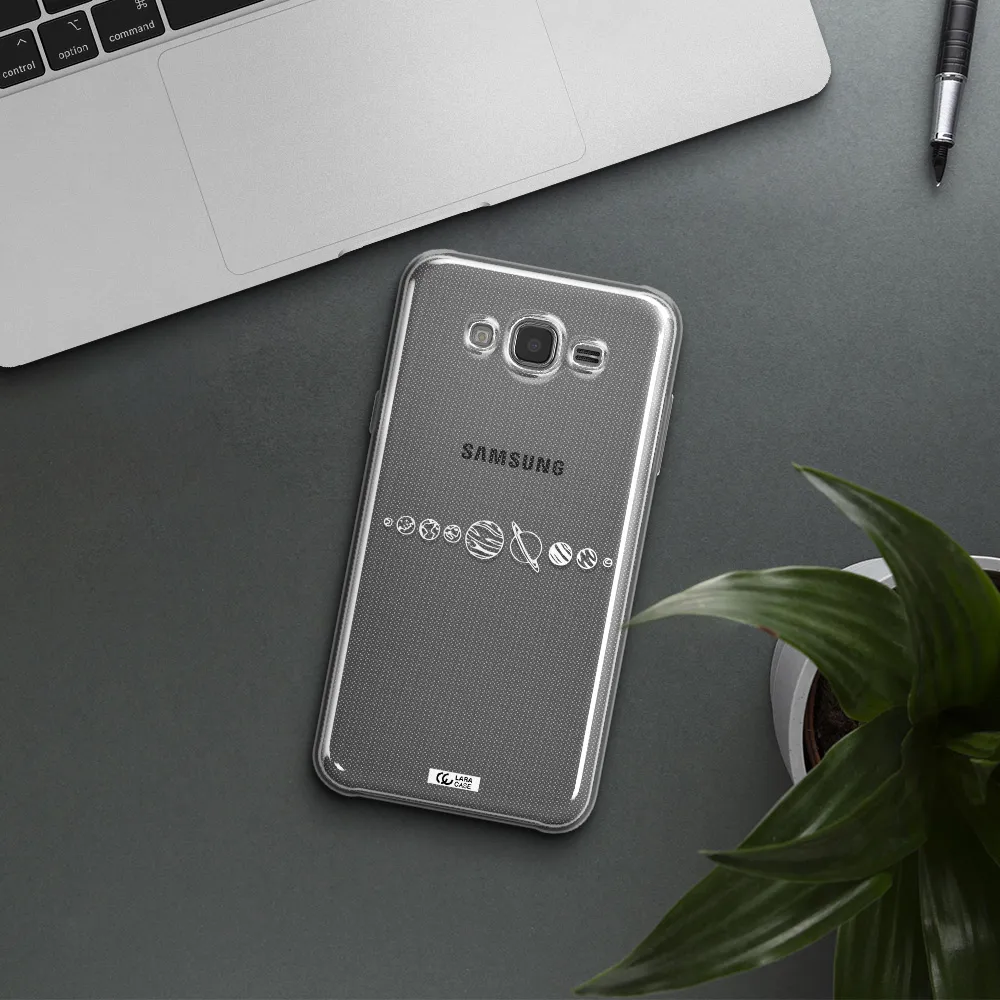 Solar System Samsung J7 Clear TPU Case