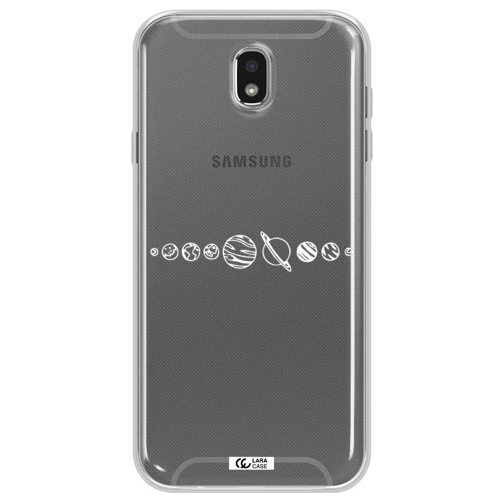 Solar System Samsung J7 Pro Clear TPU Case