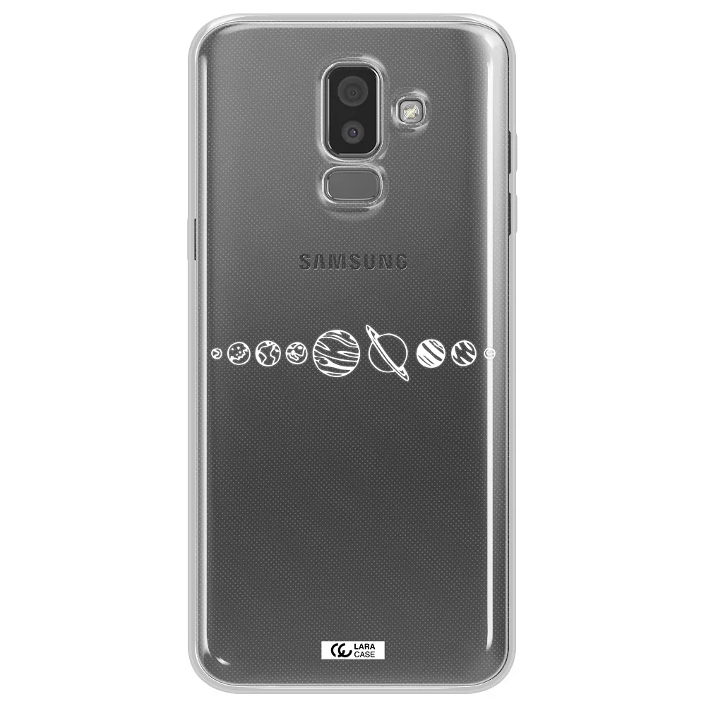 Solar System Samsung J8 Clear TPU Case