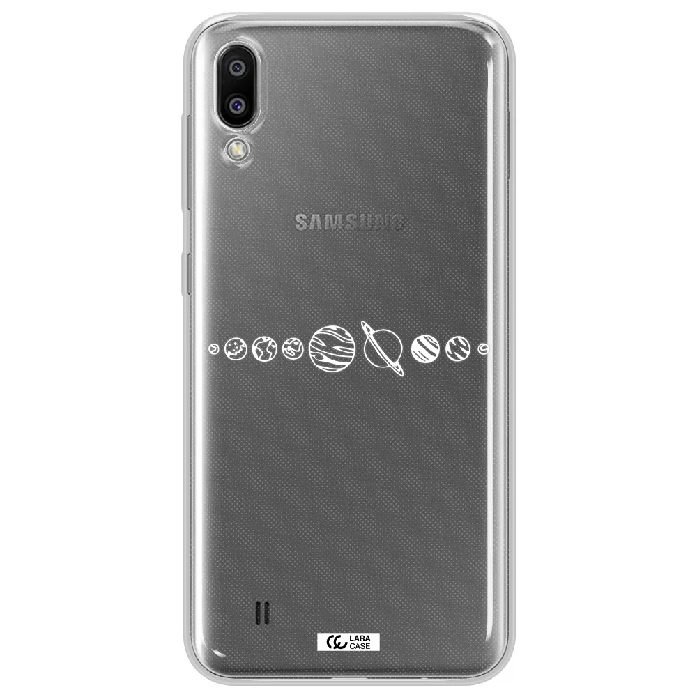 Solar System Samsung M10 Clear TPU Case