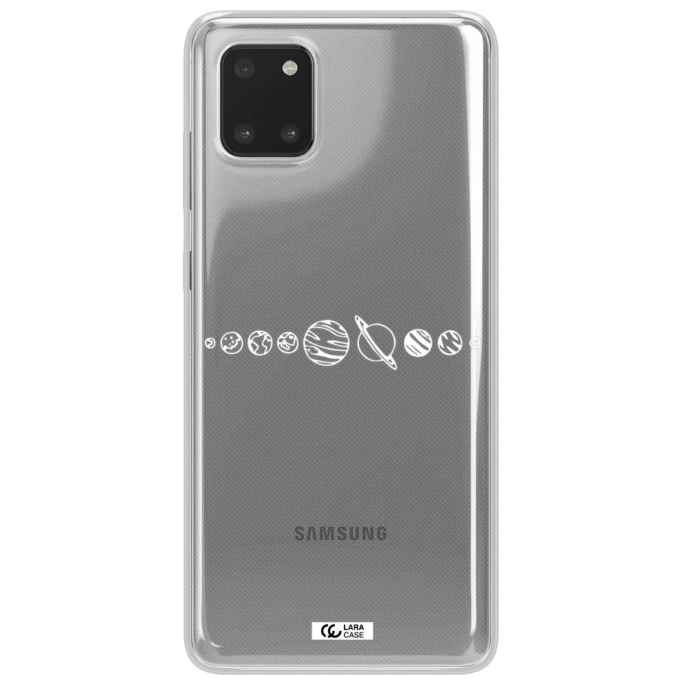 Solar System Samsung Note 10 Lite Clear TPU Case