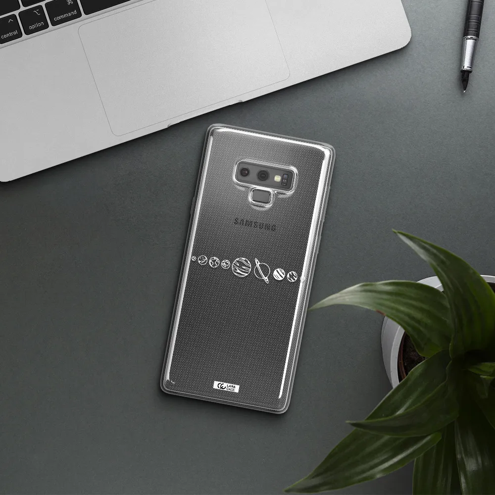 Solar System Samsung Note 9 Clear TPU Case