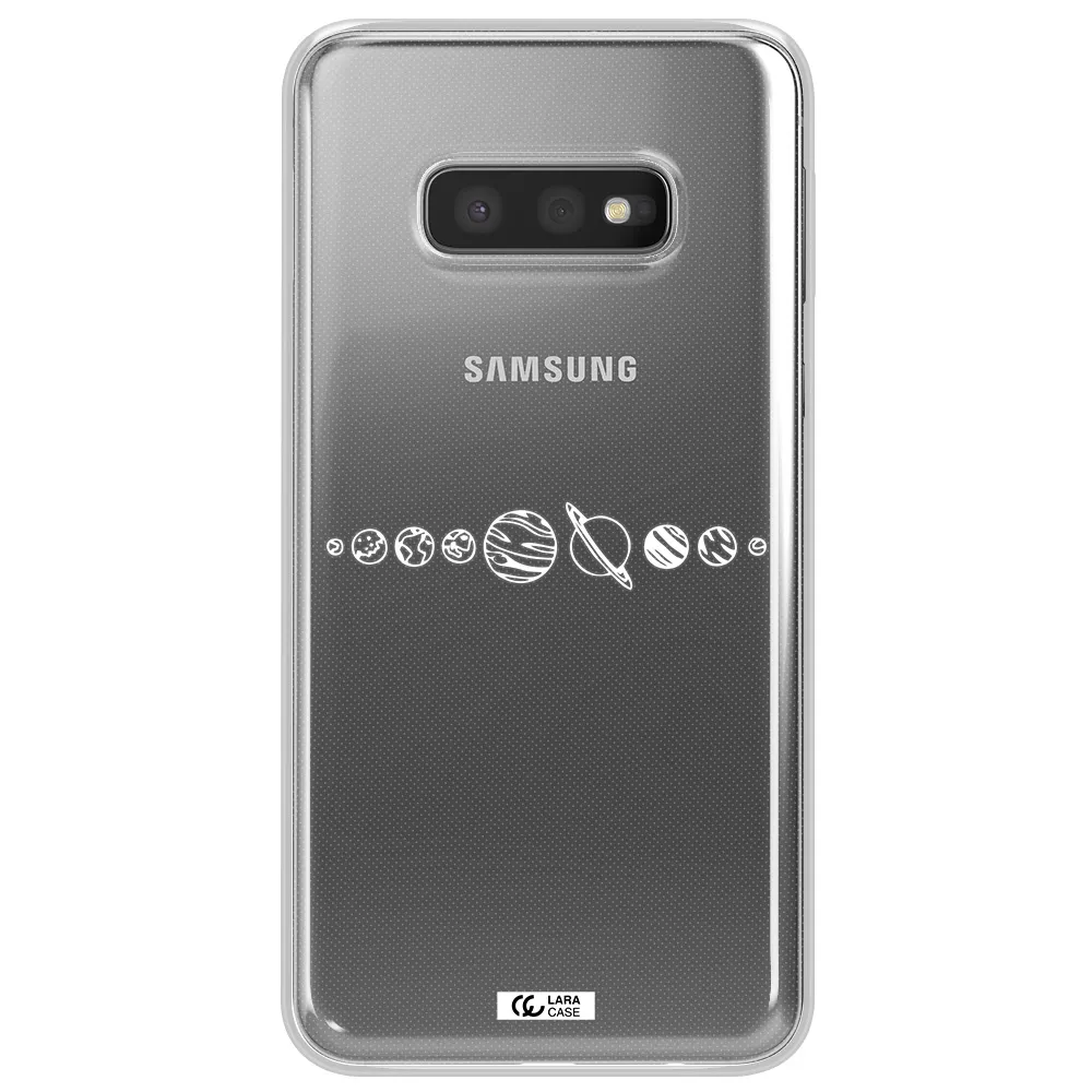 Solar System Samsung S10e Clear TPU Case