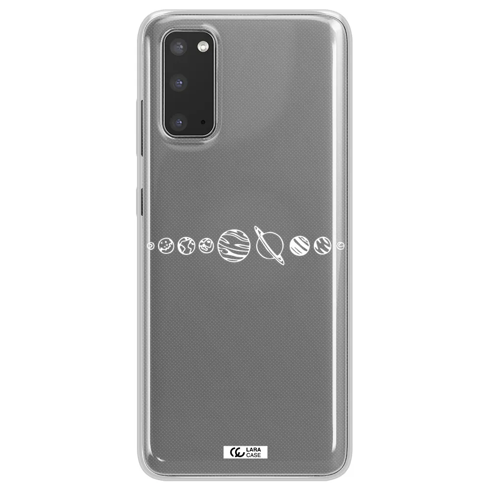 Solar System Samsung S20 Clear TPU Case