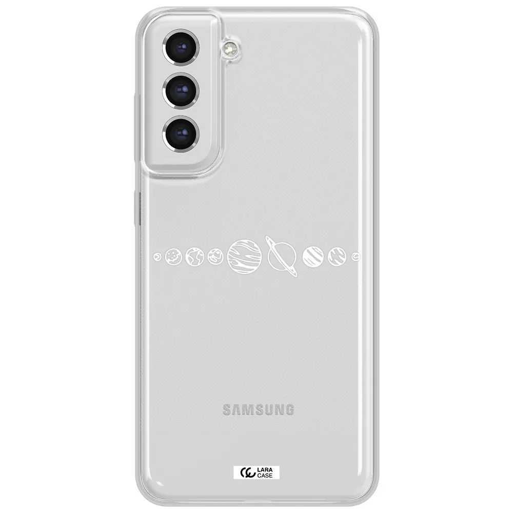 Solar System Samsung S21 Fe Clear Tpu Case