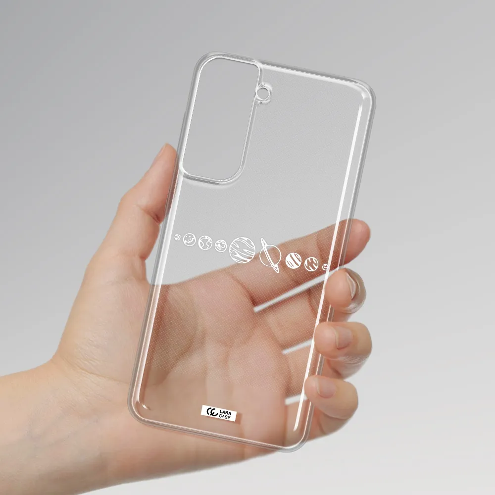 Solar System Samsung S21 Fe Clear Tpu Case