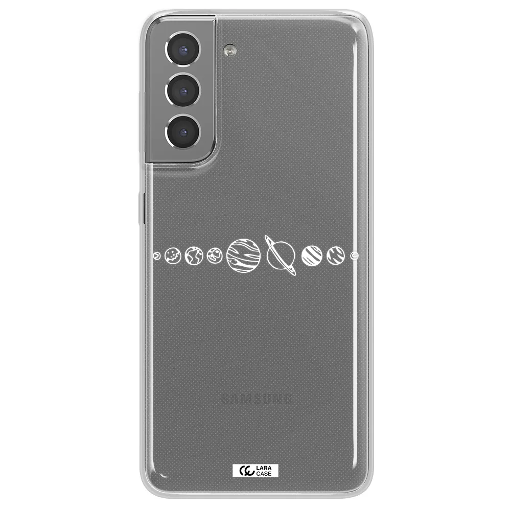 Solar System Samsung S21 Plus Clear TPU Case
