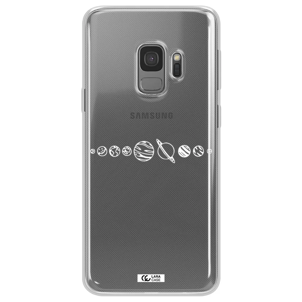 Solar System Samsung S9 Clear TPU Case