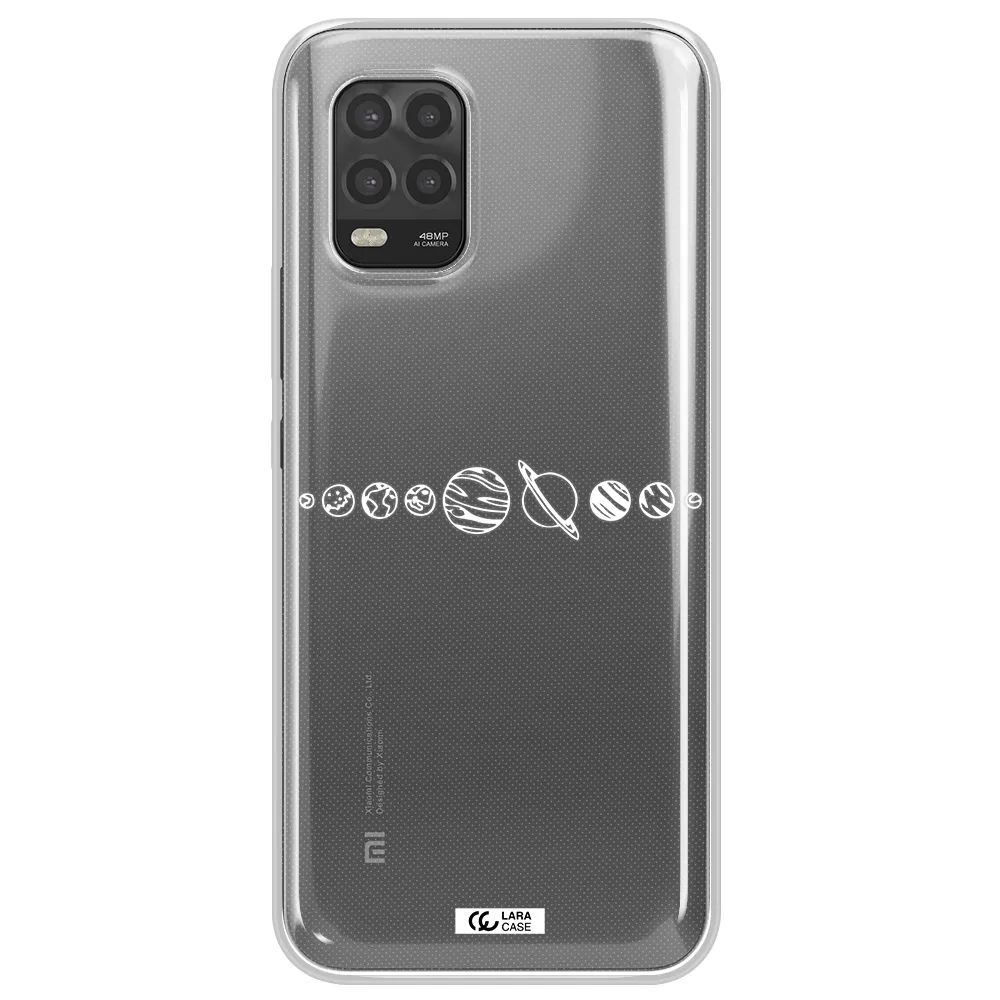 Solar System Xiaomi Mi 10 Lite Clear TPU Case