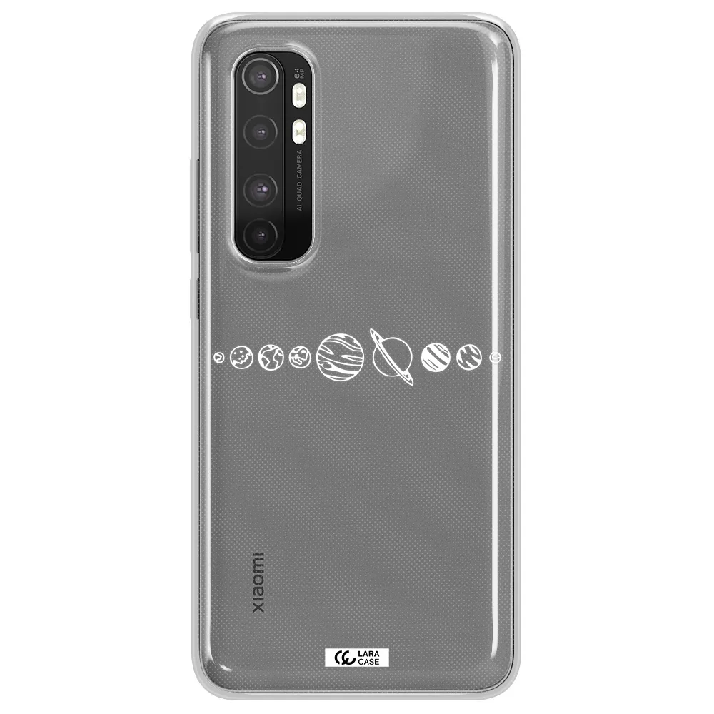 Solar System Xiaomi Mi Note 10 Lite Clear TPU Case