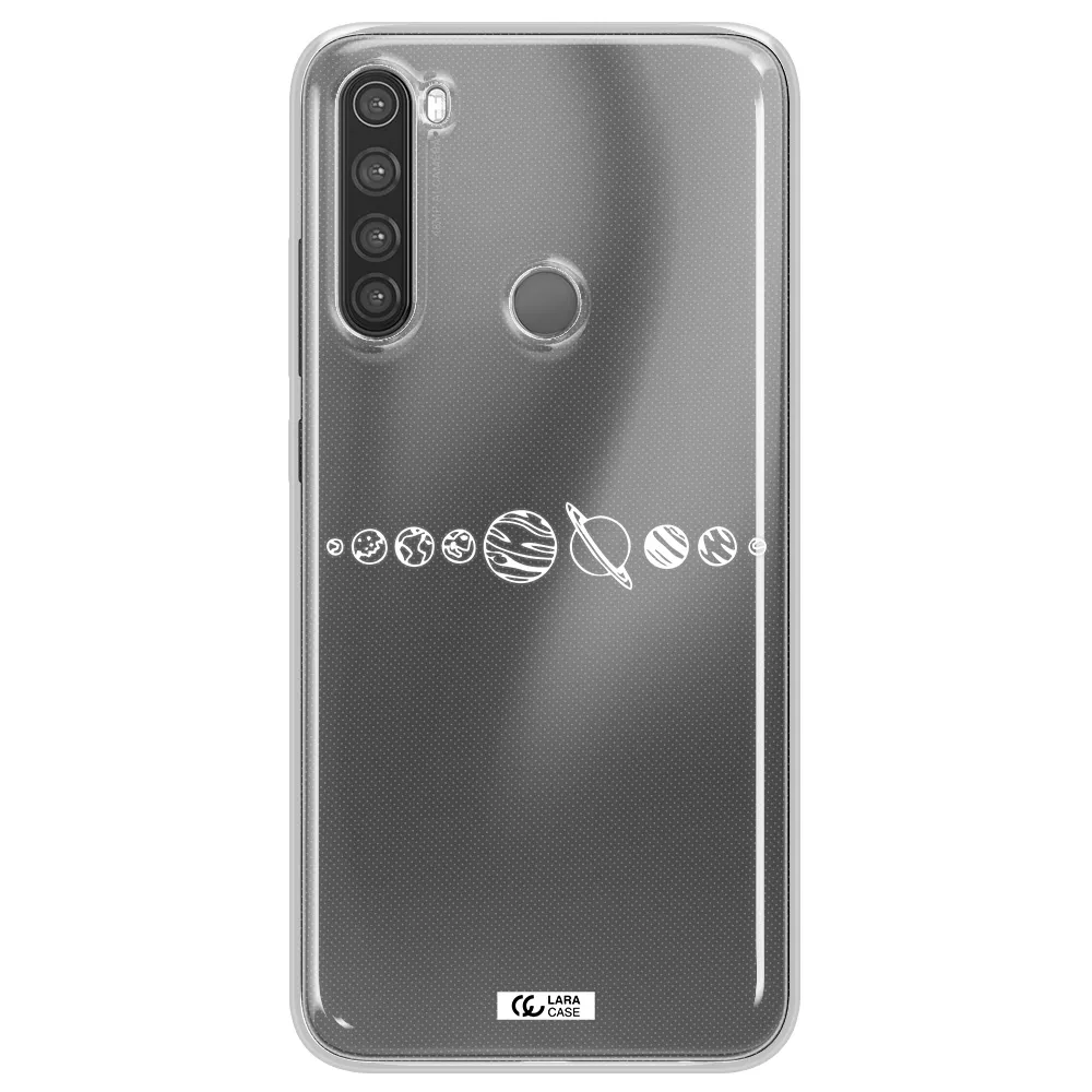 Solar System Xiaomi Note 8 Clear TPU Case