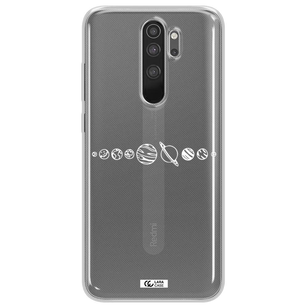 Solar System Xiaomi Note 8 Pro Clear TPU Case