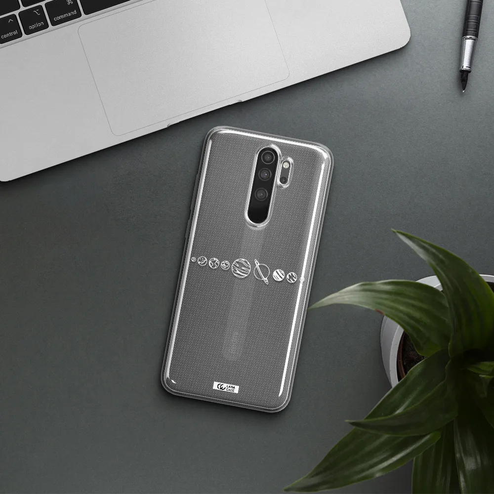 Solar System Xiaomi Note 8 Pro Clear TPU Case