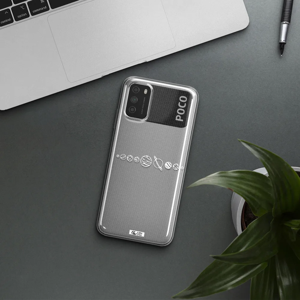 Solar System Xiaomi Poco M3 Clear TPU Case