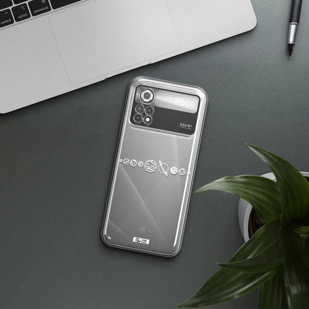 Solar System Xiaomi Poco X4 Pro Clear TPU Case