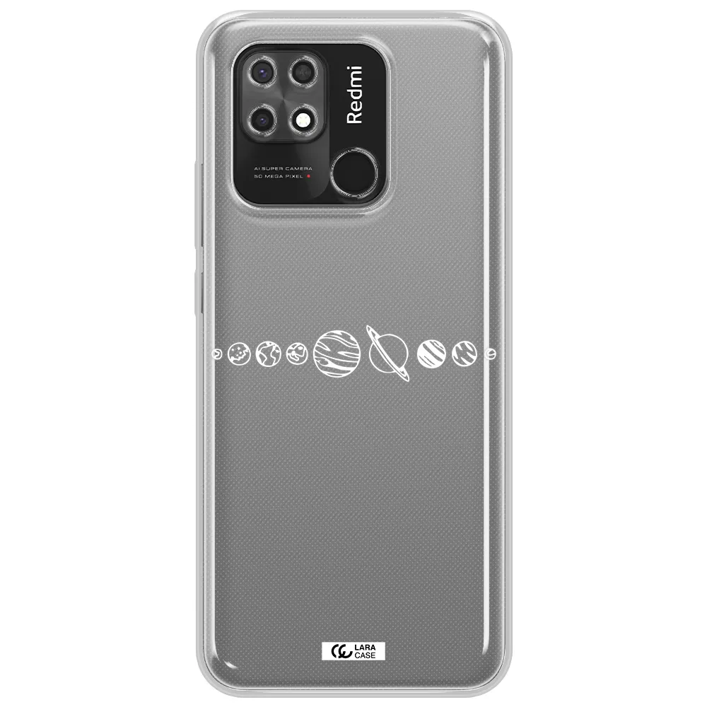 Solar System Xiaomi Redmi 10C Clear TPU Case