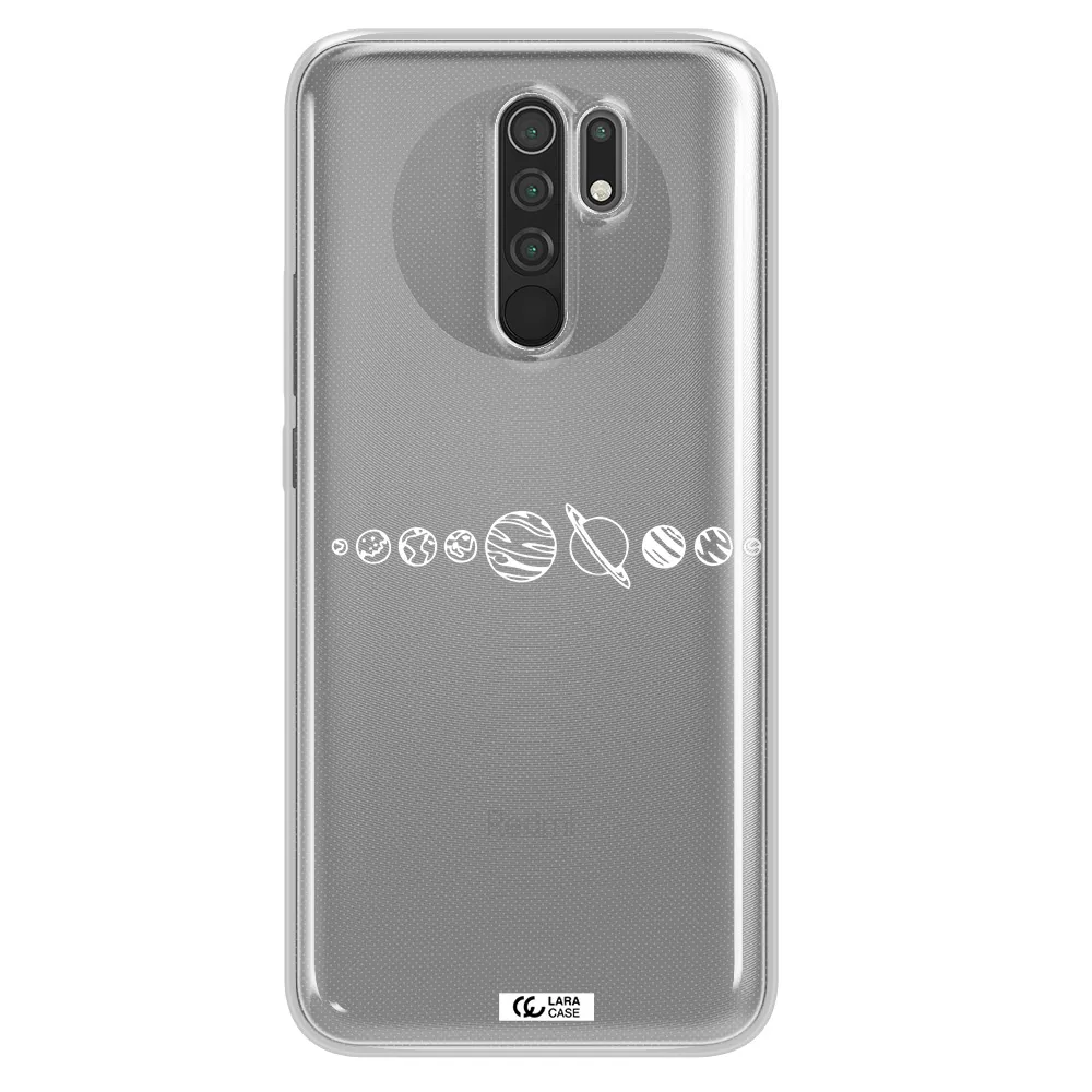 Solar System Xiaomi Redmi 9 Clear TPU Case