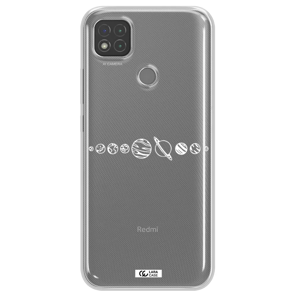 Solar System Xiaomi Redmi 9C Clear TPU Case