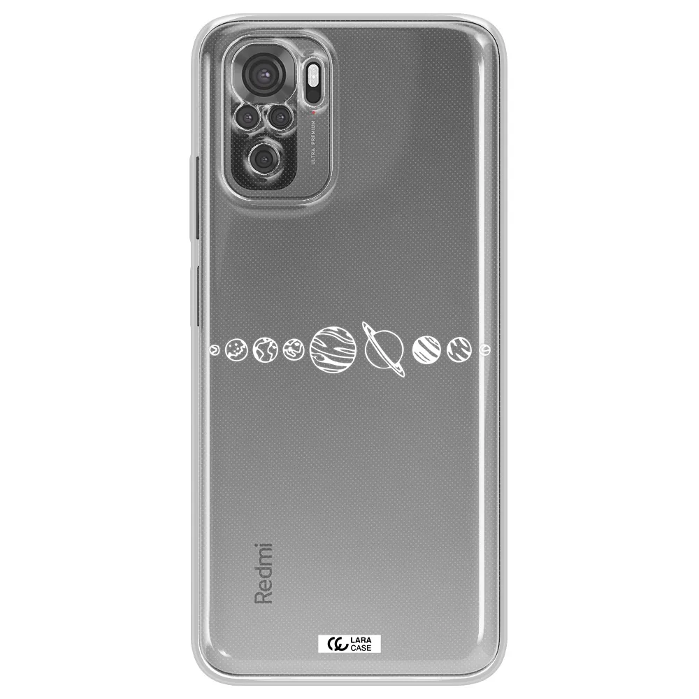 Solar System Xiaomi Redmi Note 10S Clear Tpu Case
