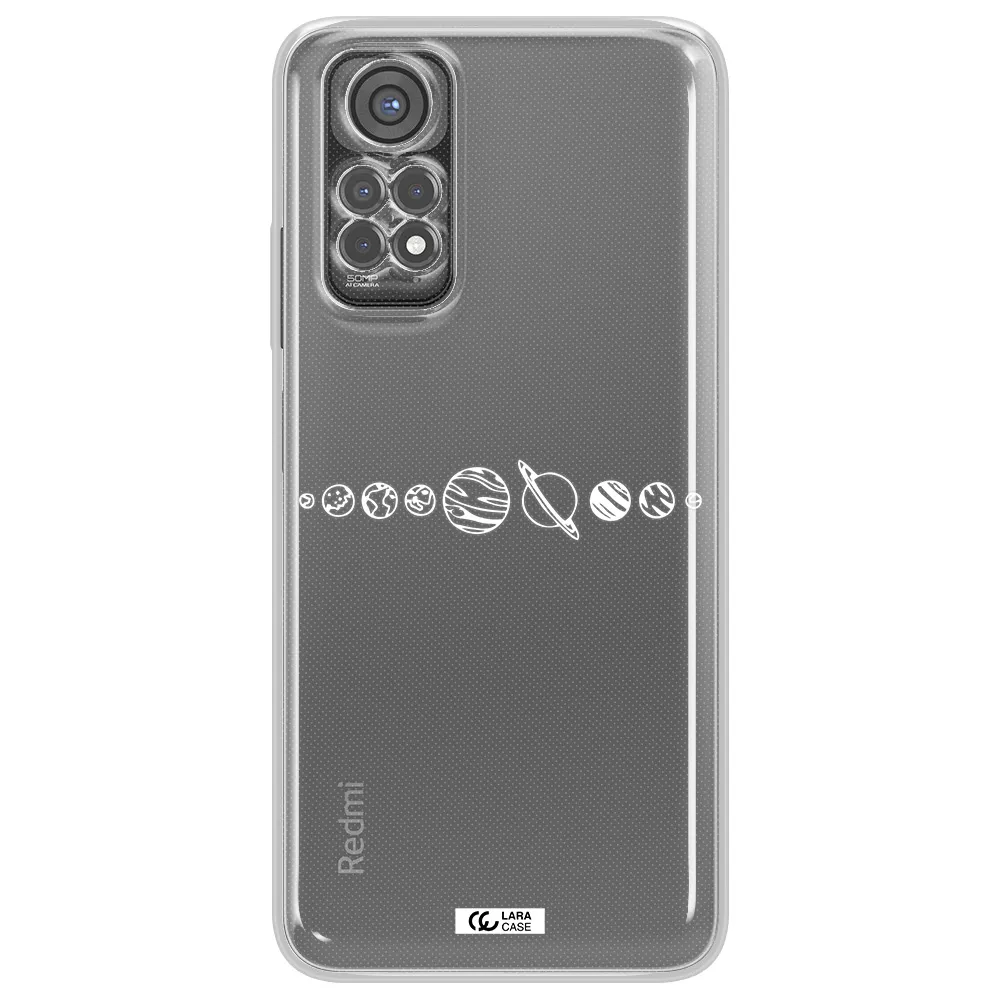 Solar System Xiaomi Redmi Note 11S Clear Tpu Case