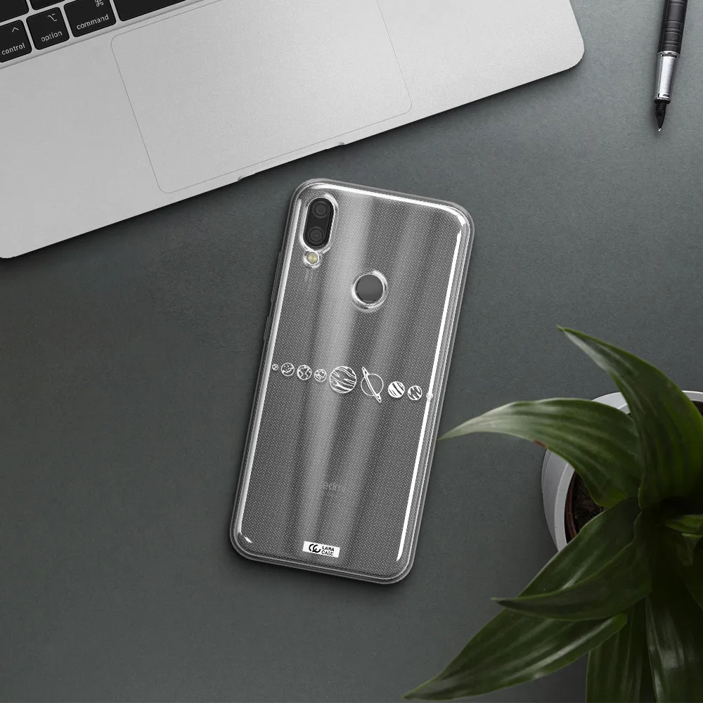Solar System Xiaomi Redmi Note 7 Clear TPU Case