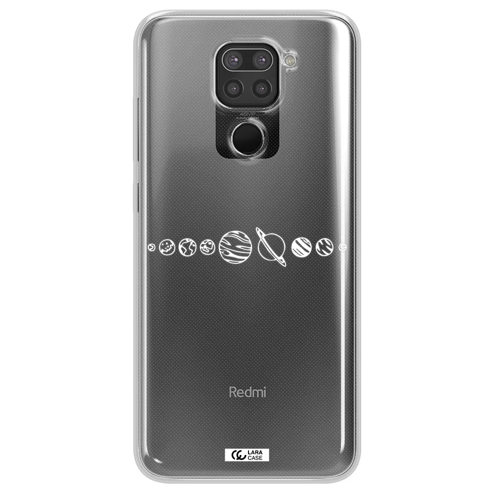 Solar System Xiaomi Redmi Note 9 Clear TPU Case
